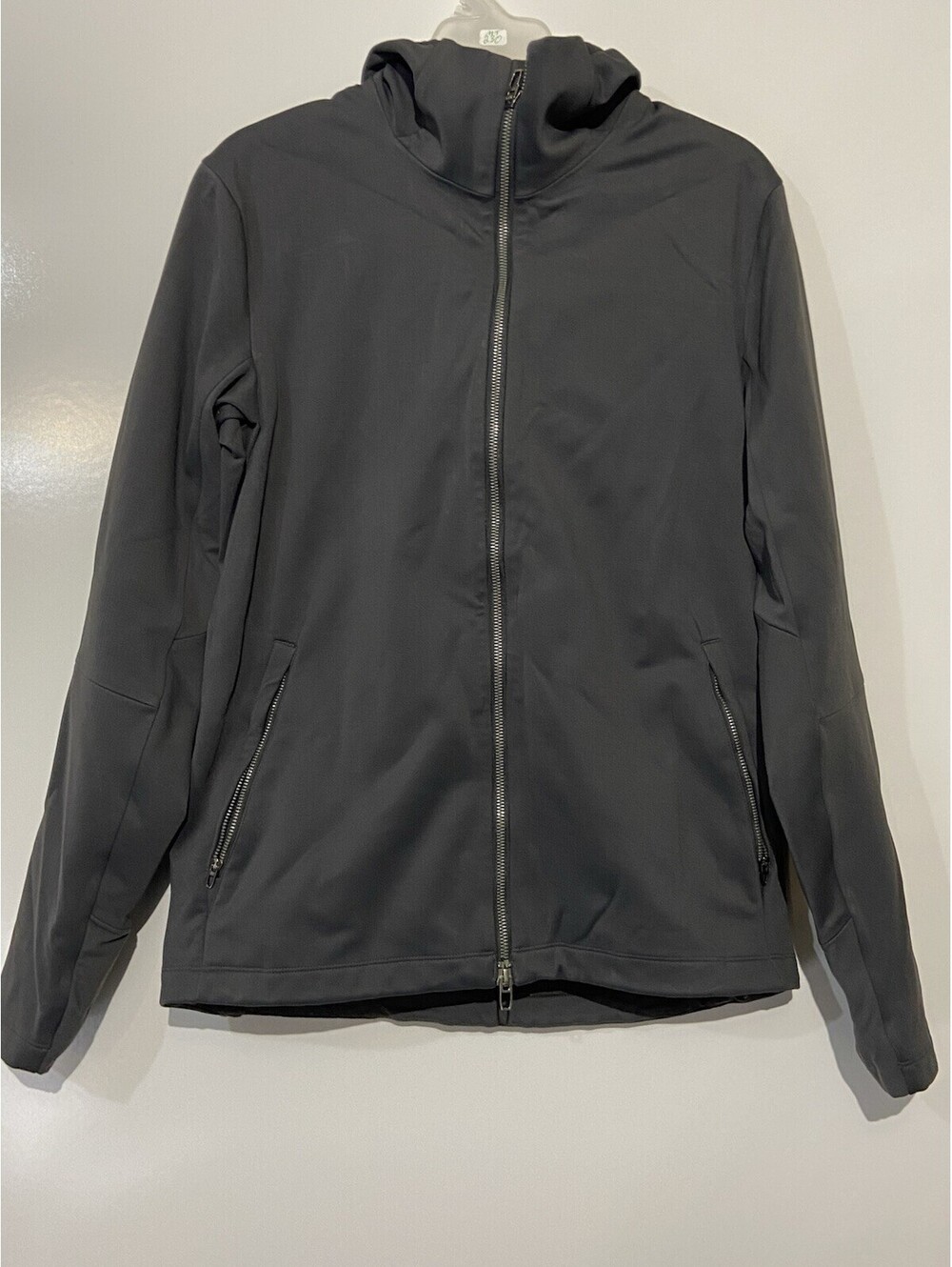 Mens LULULEMON Gray Fleece Back Softshell Jacket Sz S